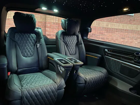 Benz Van Luxury reclinable genuino asiento de automóvil a medida para conversión Vito