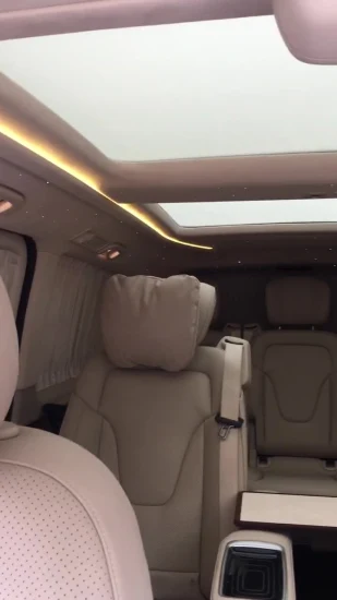 Origen chino de alta calidad W447 Electric Business VIP asiento de minibús de cuero genuino reclinable de lujo para Mercedes Benz Vito/V